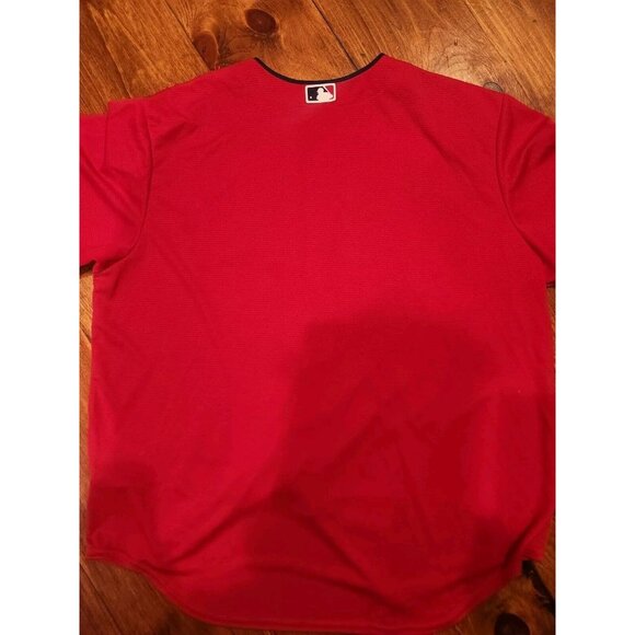 Nike Engineered Authentic Cleveland Guardians Baseball Red Jersey Men’s XXL Nwot - Picture 5 of 5